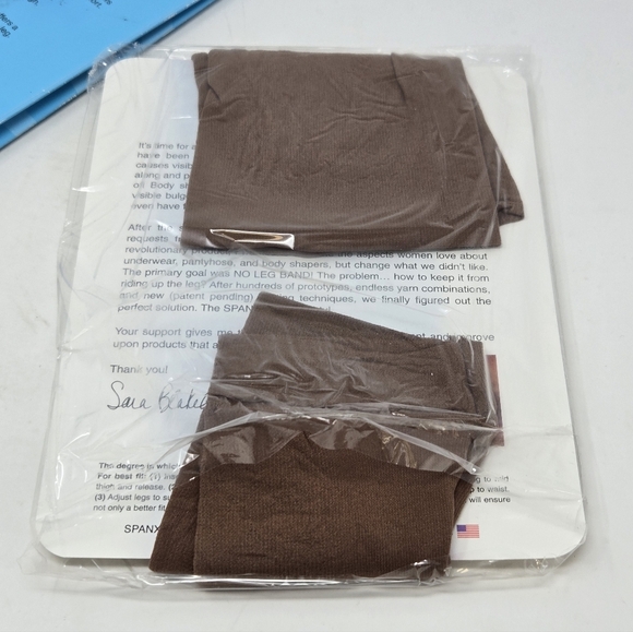 NOS SPANX POWER PANTIES SARA BLAKELY SHAPEWEAR COCOA WOMEN SIZE C PERFORMANCE - Picture 9 of 12